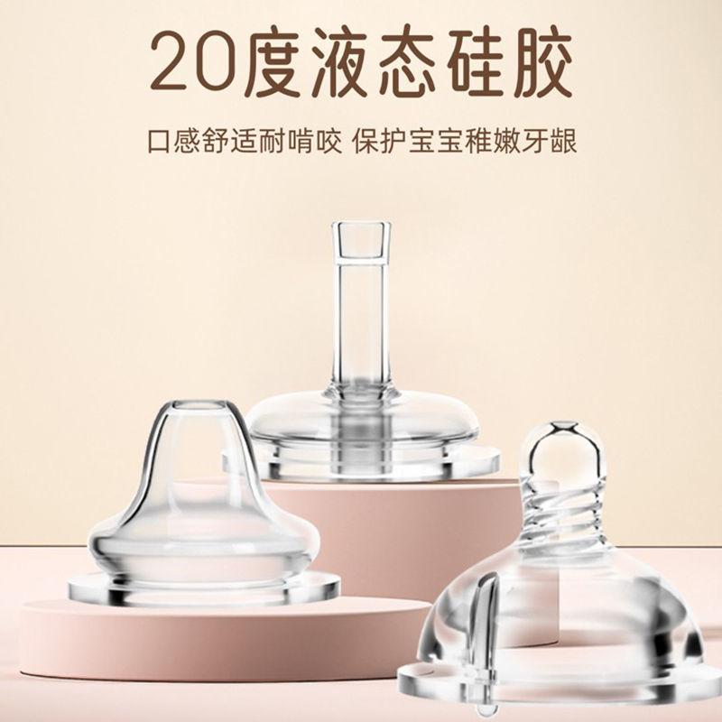 Bình Sữa Cho Bú Ống Hút Thủy Tinh, Cho Trẻ Sơ Sinh Trên 1 Tuổi, Trên 2-3 Tuổi, 4 Cốc Tập Uống Nước, Chống Đầy Hơi, Thích Hợp Cho Trẻ Sơ Sinh Và Trẻ Em, Uống Sữa, Chống Sốc, Hàng Mới Về 2
