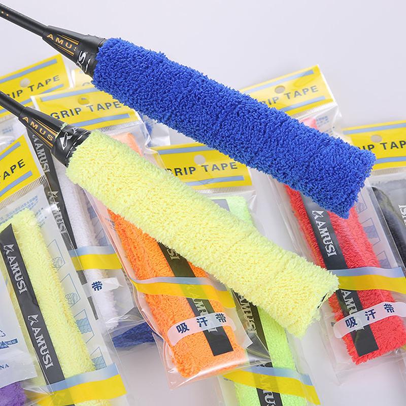 Product Introduction of Anti-slip Breathable Sport Over Grip Sweatband Tennis Overgrips Tape Badminton Racket Grips Sweatband Fishing Rods OverGrip Band 19