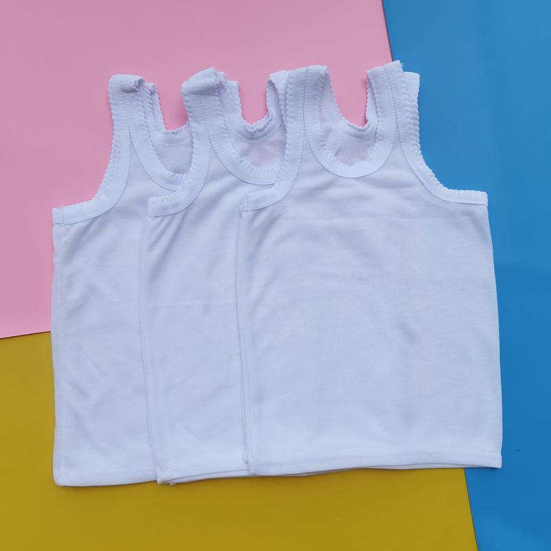 12 Pcs Kaos Dalam Anak Singlet Anak dan Kaos Dalam Polos 1