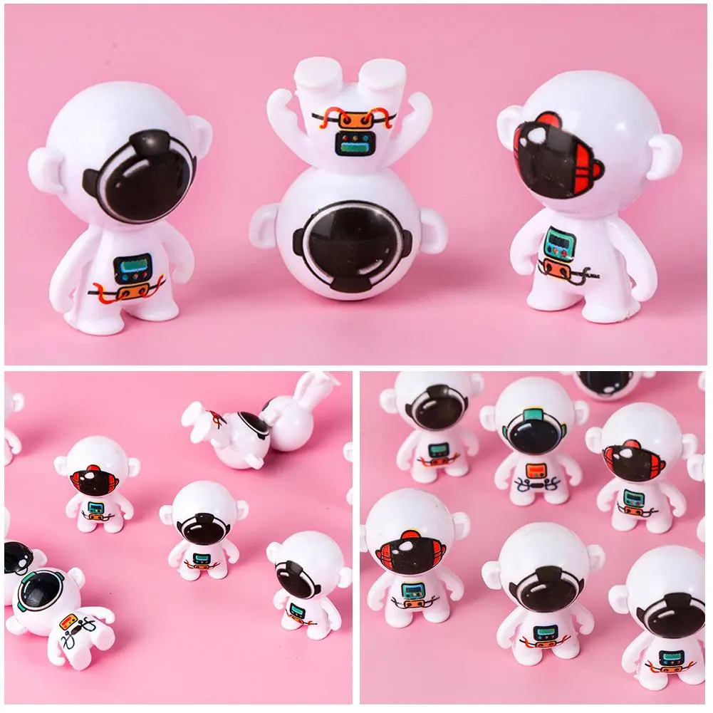 Mini Tumbler Inverted Spaceman Astronaut Cartoon Cute Toys Small Children's Ornaments V3F2