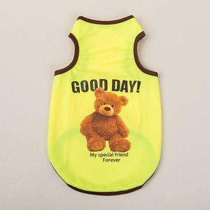 夏の通気性のあるペット服、犬や猫のための軽量ベスト、コーギーや他の品種に最適な薄い生地