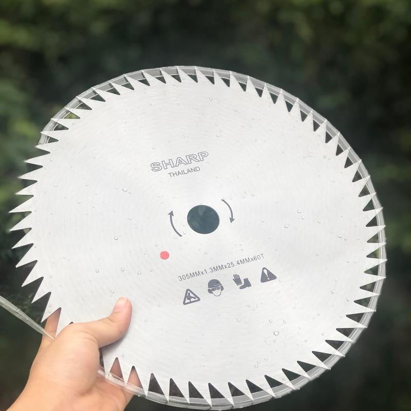 Lưỡi gắn máy cắt cỏ dày - Trắng - 30cm 0