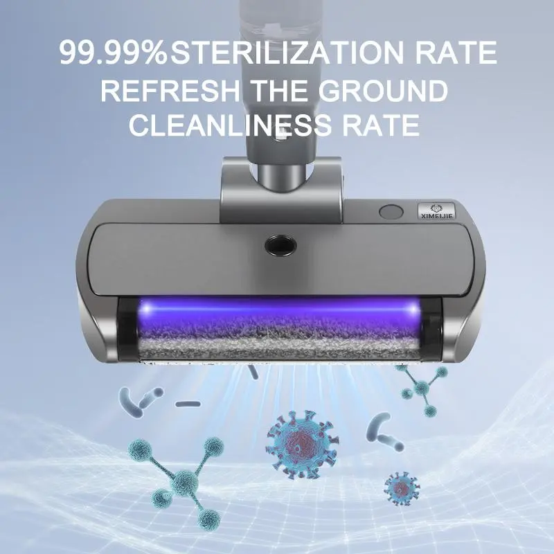 Rechargeable Electric Mop Vacuum Cleaner, Smart Home Floor Cleaning Robot, Wet & Dry Use Floor Cleaning Machine, Household Cleaning Tool for Home & Commercial Use 3