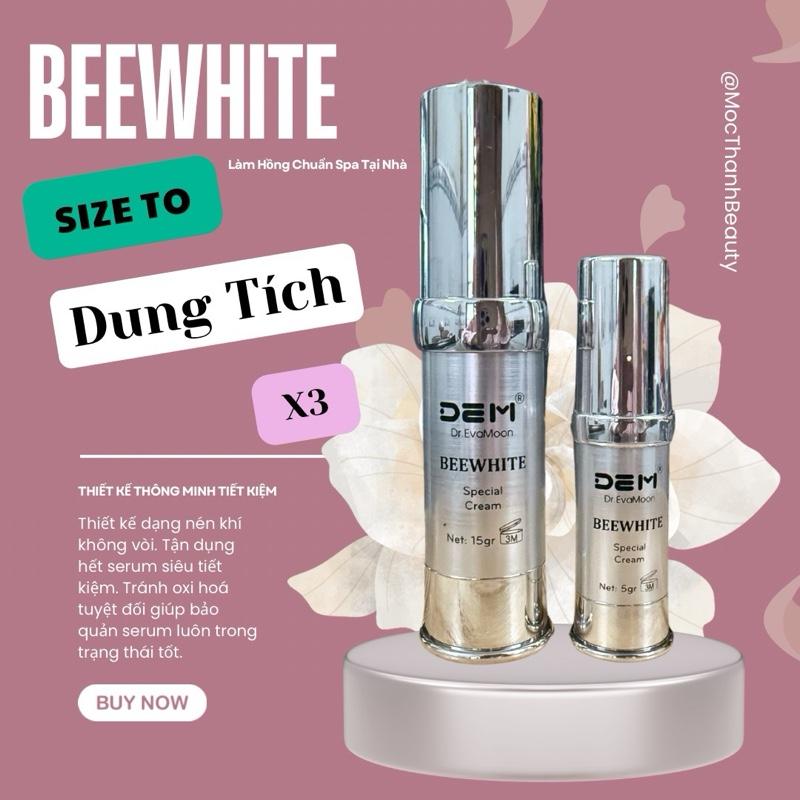 SIZE LỚN Kem Làm Hồng Nhũ Hoa Môi và Bi 3In1 BEEWHITE 15Gr