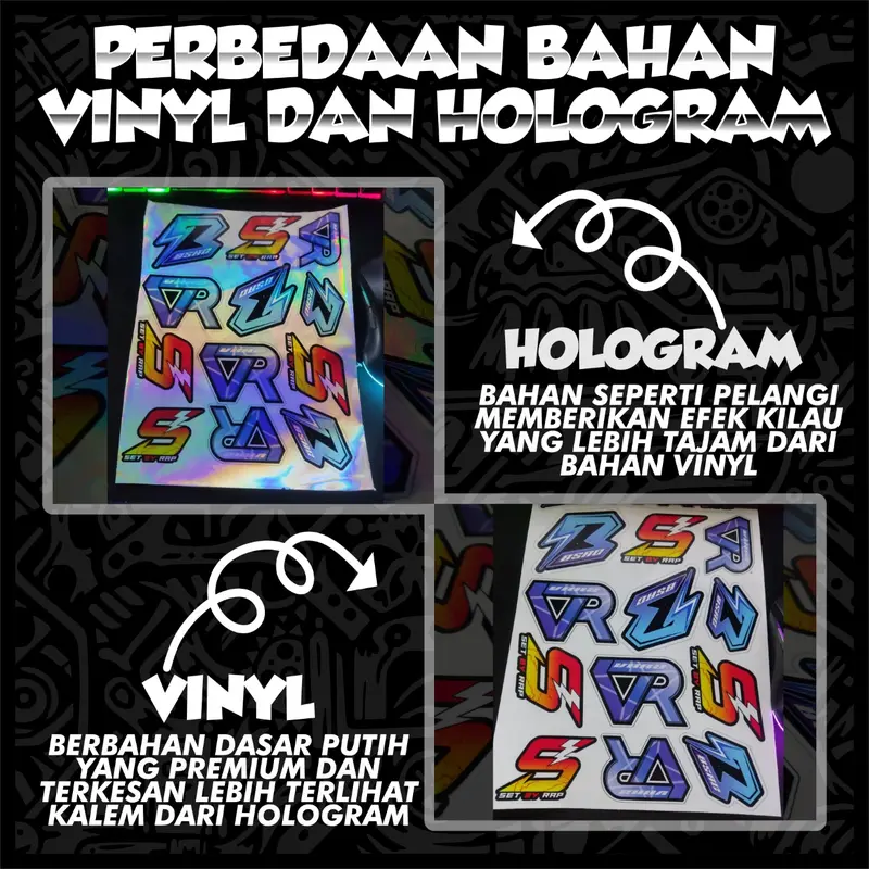 STRIPING UV TRANSPARAN VARIO NEW 2023 MEDUSA SUDAH LAMINASI SIAP TEMPEL MURAH Motor 2