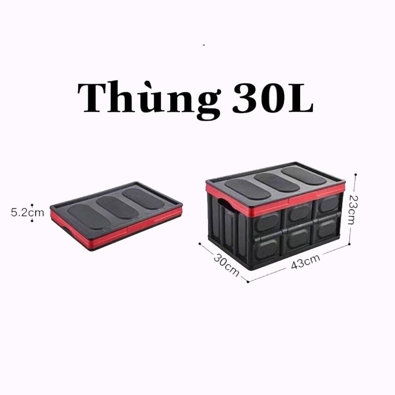 Product Introduction of Thùng đựng đồ ô tô gấp gọn dung tích 30 và 55L  to graco 22