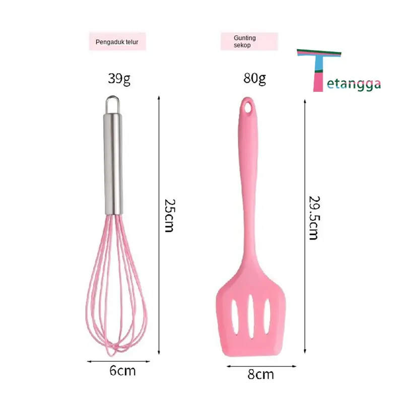 COMBO 3IN1 Spatula Silicon 5in1+Pisau Set Keramik 3 In 1 Talenan Set Knife Set Peeler Buah+Mangkuk serat jerami gandum 1set 4pcs 2