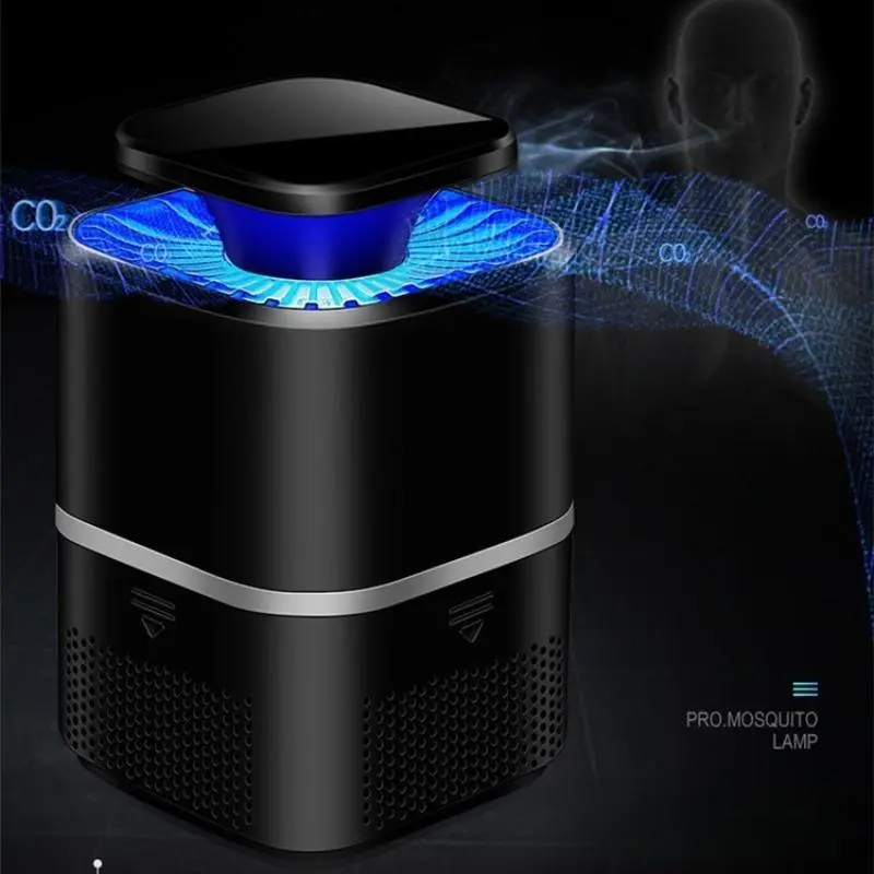 Professional Mosquito Killer Lamp, Indoor Silent Mosquito Catcher, Household Electronic Mosquito Trap for Home Bedroom 0