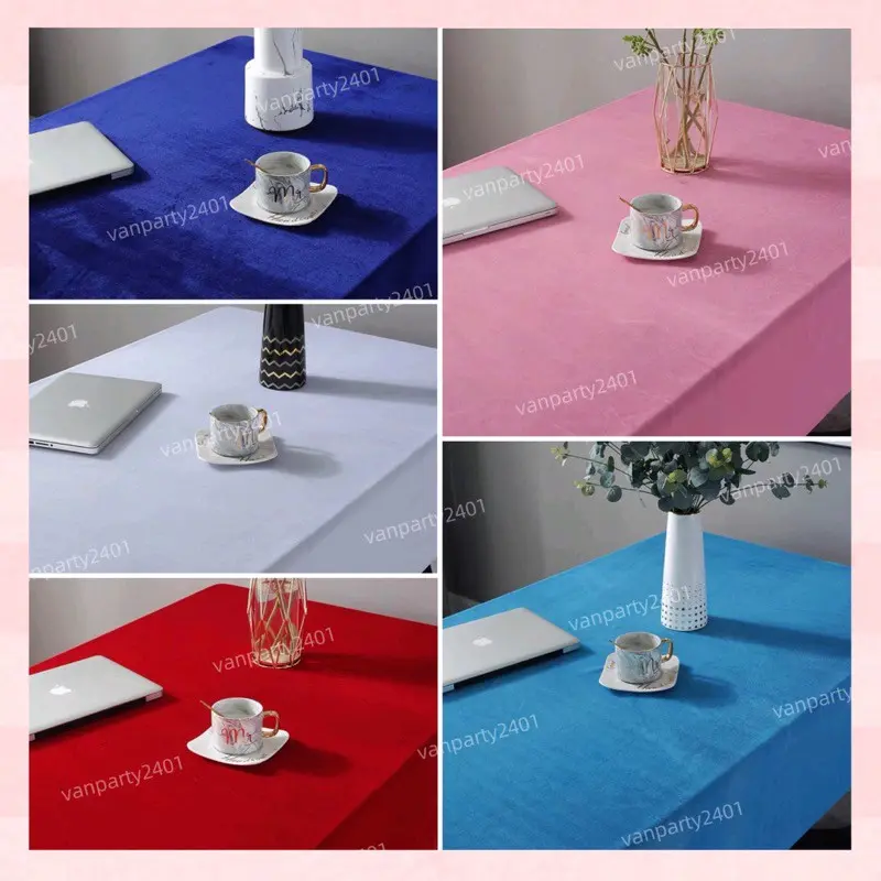 Khăn trải bàn thun mịn (1m6 x 2m), trang trí sinh nhật, party, tiệc cưới, khai trương, thôi nôi, đầy tháng…