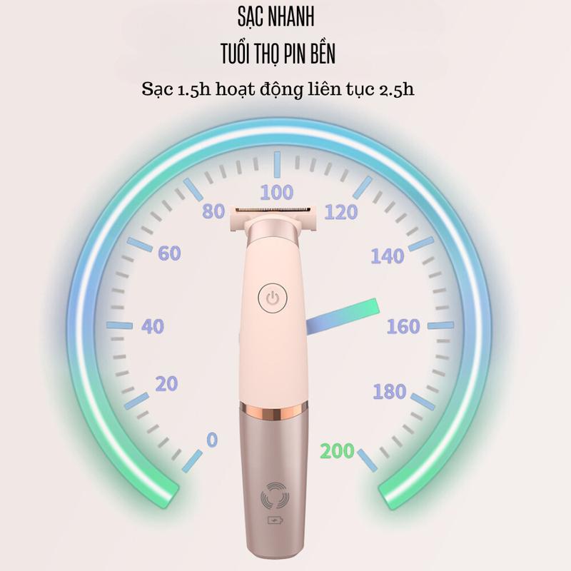 Máy cạo lông diện, làm sạch lông cạo râu toàn thân, máy cạo lông đa năng nam và nữ, dao cạo lông, daocaodanang daocaolongmini 6