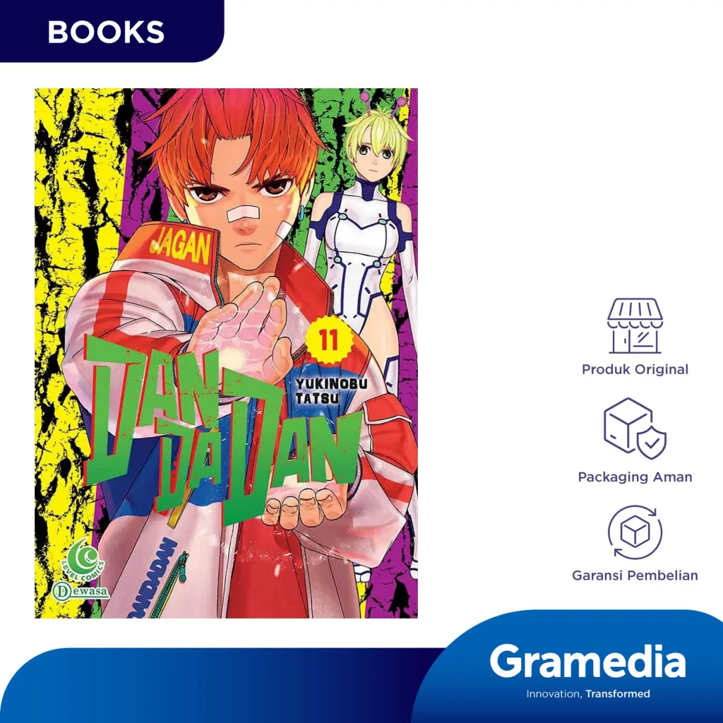 Gramedia Buku Komik Level Comic: Dandadan 11 (Tatsu Yukinobu)