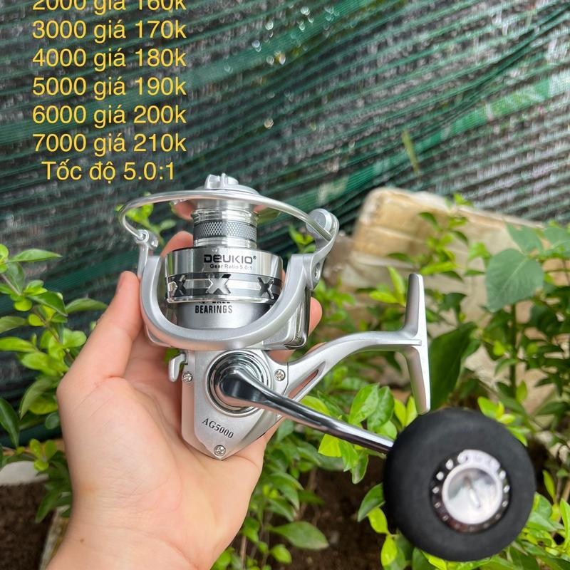 Máy câu cá deukio WIRO AG mẩu mới 2023 giá rẽ Giá có thể thay đổi khi hết khuyến mãi Fishing Đi Câu Bắt Cá Tay Quay Nam.