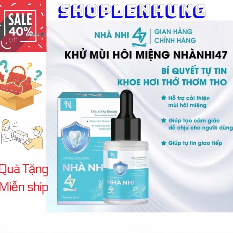Tinh Chất thơm miệng Nhà Nhi 47 Kháng viêm Khử mùi hôi miệng Kèm Quà Tặng Ngẫu Nhiên