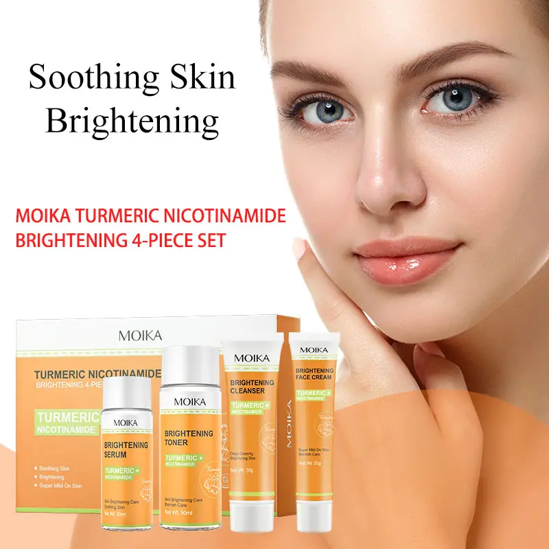 Turmeric Niacinamide Skincare Set Soothing Skin Kit