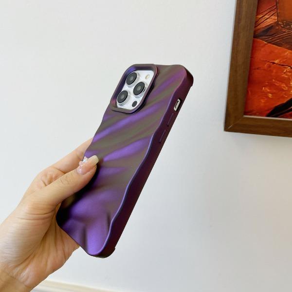 Product Introduction of Three-dimensional pleated wavy pattern for Apple 15promax/15pro/15/14/14 promax/14pro/13promax/13/13pro/12/12promax/12pro/11 mobile phone case 14