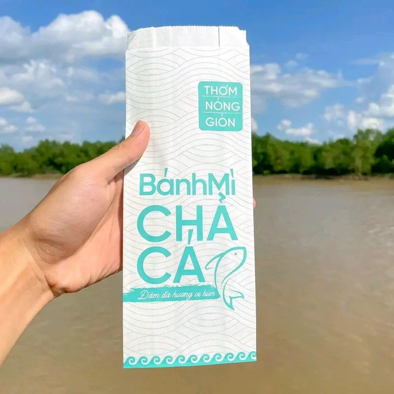 (500 cái) Túi bánh mì chả cá 2