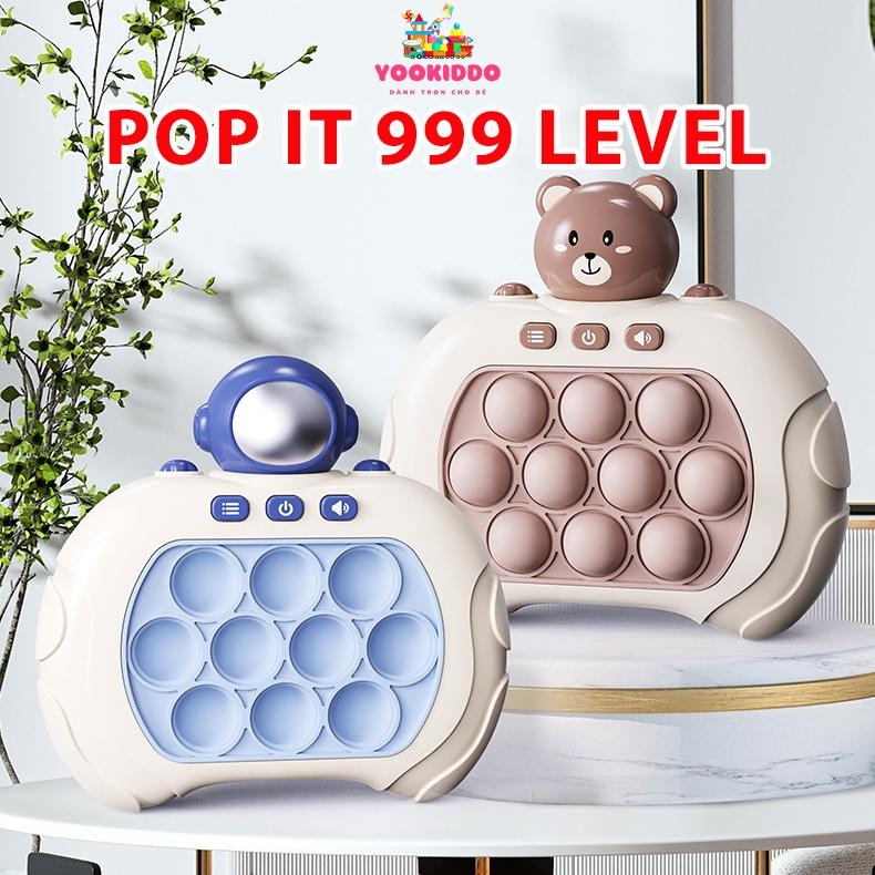 Đồ Chơi Pop it Thế Hệ Mới 999 Level Máy Chơi Game Điện Tử SPEED PUSH Giải Trí Bấm Nút Rèn Luyện Phản Xạ Trí Nhớ Cho Bé