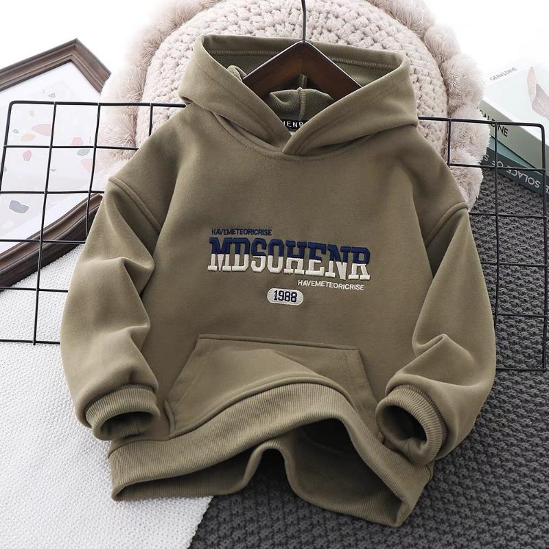 HIKASISHOP Áo nỉ có mũ bé trai bé gái - Hoodie MDSO 3