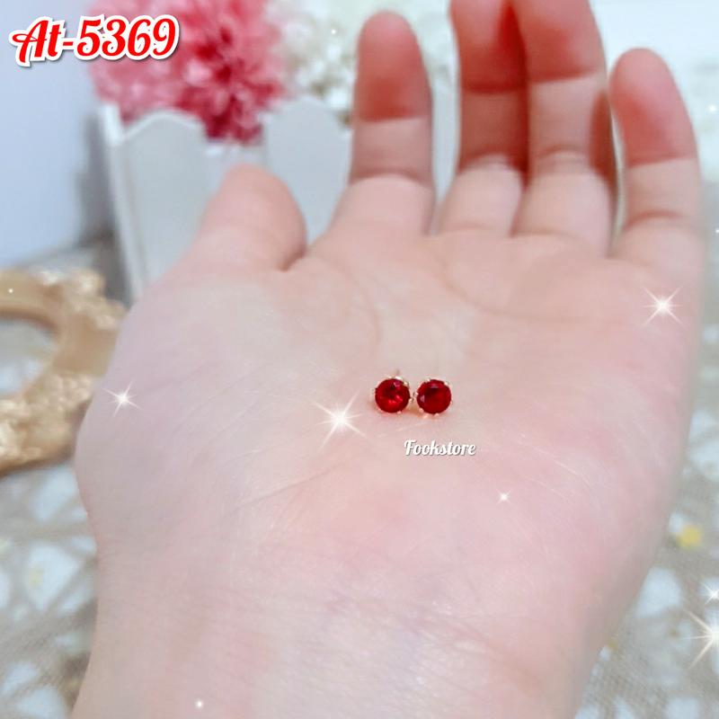 ANTING TUSUK MATA SATU AKSESORIS FASHION/ANTI ALERGI Emas Earrings 2