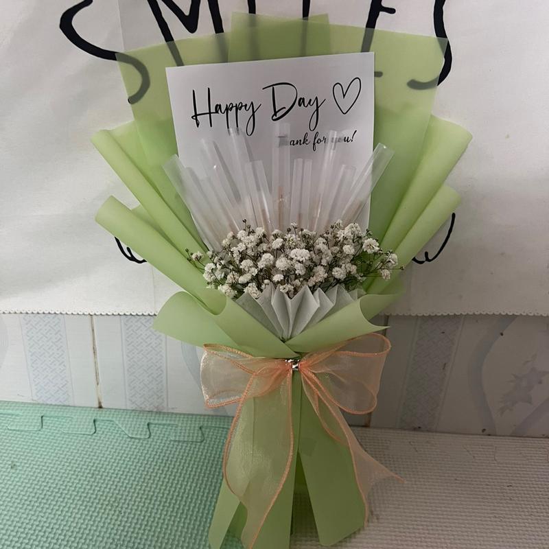 Cốt mini nhỏ cắm hoa tiền 10 tờ