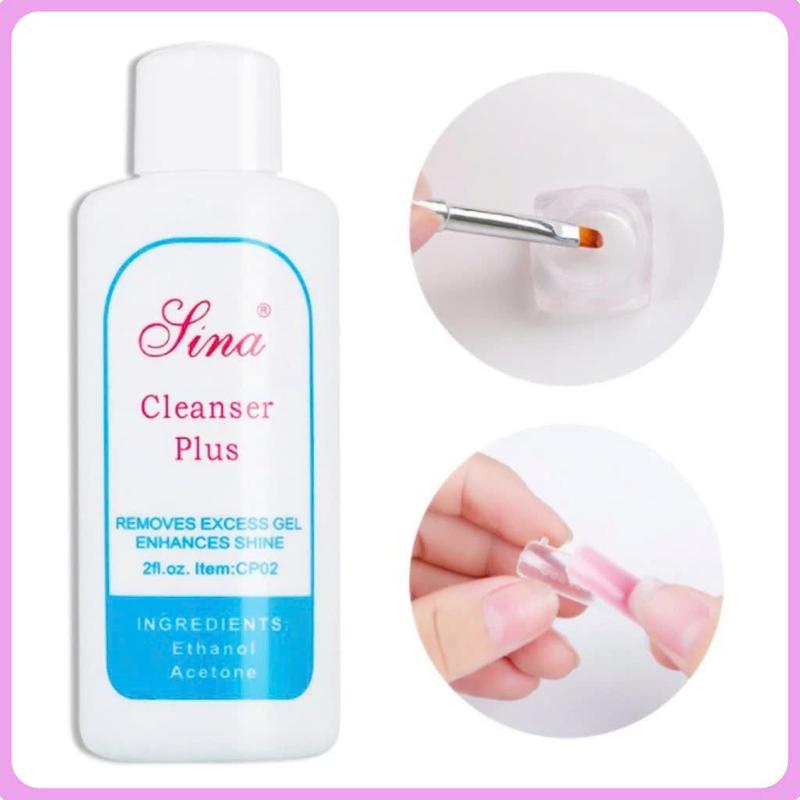  Nước Lau Sơn Gel Móng Sina 60ml - Nước Rửa Cọ Lau Gel 