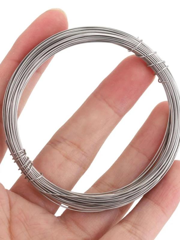 Stainless Steel Wire (10m/roll), 0.3-1mm Thickness Beads Wire for Jewelry Making, Jewelry DIY Accessories for Bracelet & Necklace & Earrings Making 5