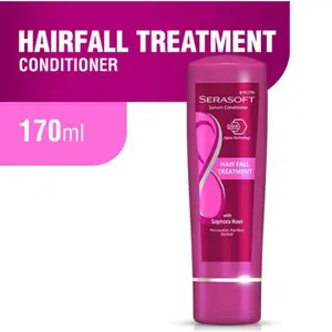 serasoft conditioner serum hairfall treament 170ml/shampo serasoft hairfall treament 170ml