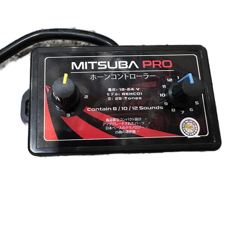 Nhại kèn mitsuba pro gom 25 tiếng đánh vô lăng dùng để câu vào kèn trên xe tải đien 12/24v