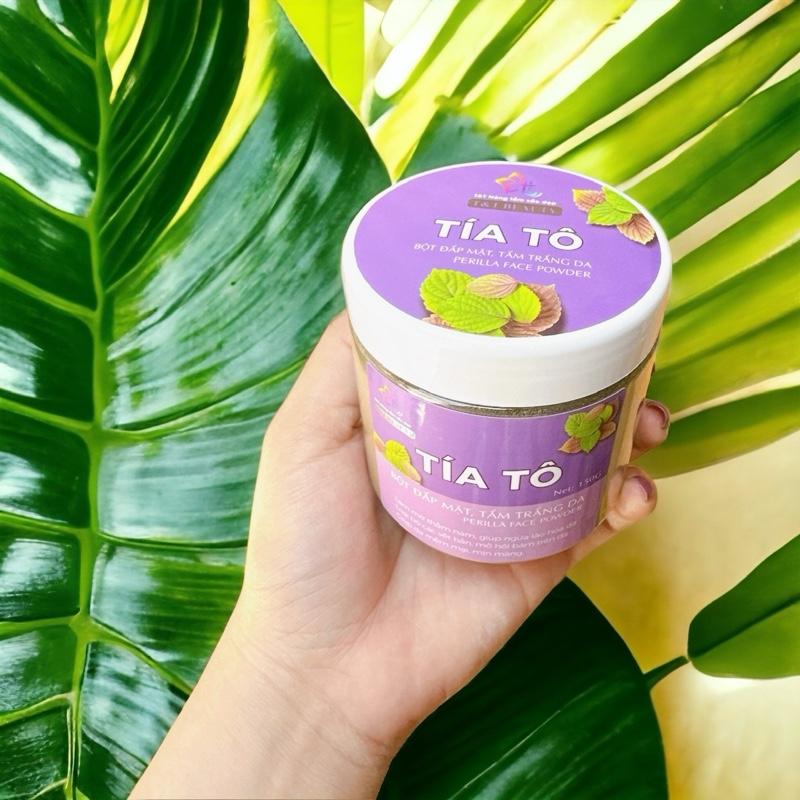  Bột Đắp Mặt Nạ Lá Tía Tô nguyên chất 100% Organic 150gr 