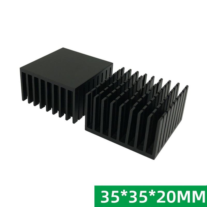  Nhôm tản nhiệt 35x35x20mm 35x35x10mm cho CPU có keo silicone thermal pad dẫn nhiệt dán trực tiếp tản nhiệt cho Chip0 