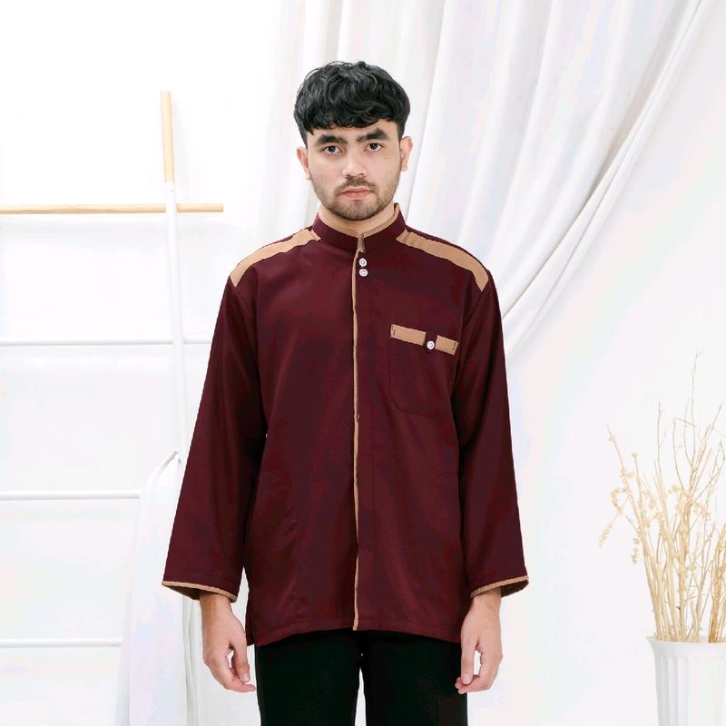 Laatansa Exclusive - Baju Kemeja Koko Simpel Elegan 3