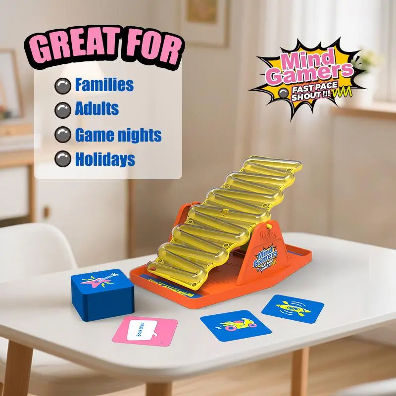 Multiplayer Swing Board Games, 1 Set Interactive Entertainment Game Toy for Family Party, Fun Party Game Supplies 4