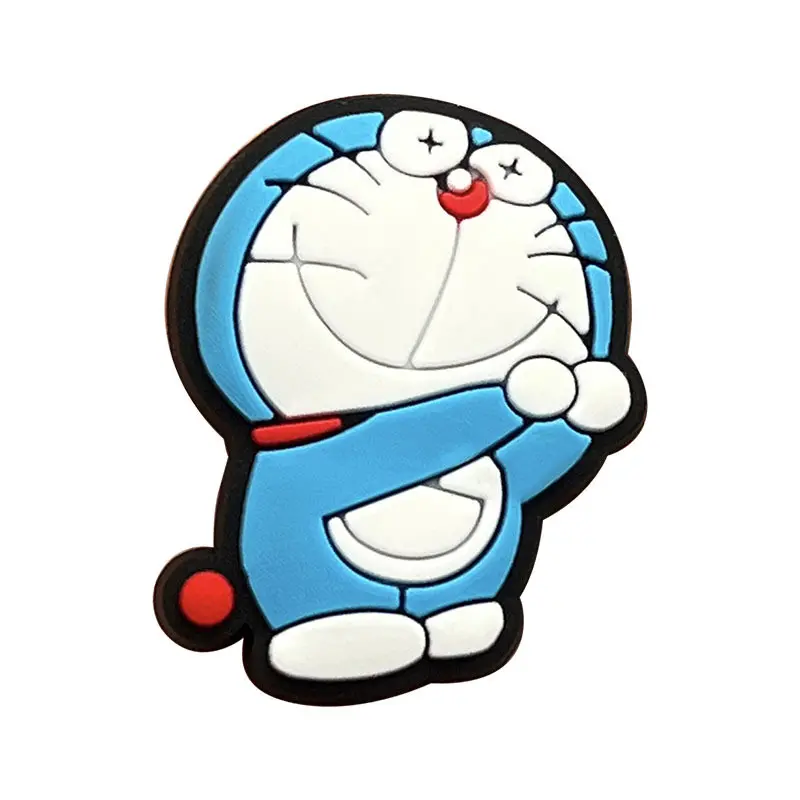 USOQ Jibbitz Croc Phim hoạt hình Doraemo Hang Giày Khóa Phụ Kiện Tự Làm Cá Sấu Charm Nút Jibbitz 8