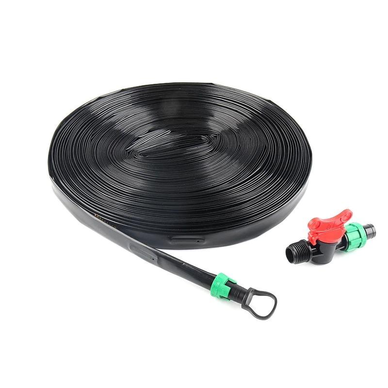 SET ống tưới nhỏ giọt dẹp 16mm khoảng cách lỗ 20cm dài 50/100M dùng tưới cây Ớt, hoa cắt cành, tranh, hành, hồ tiêu, khoai tây, dâu, cà chua..vv