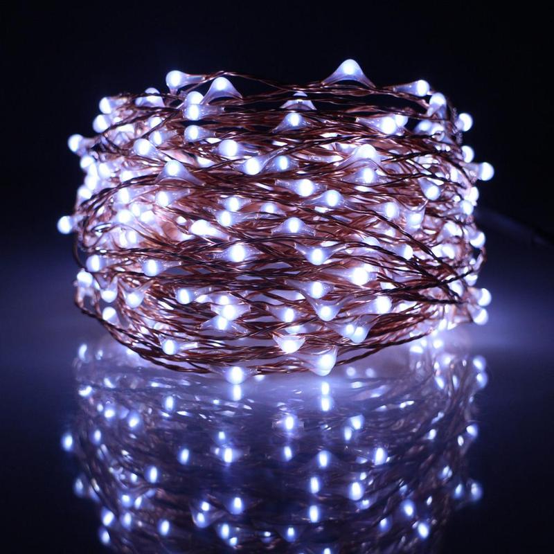 5/10/20M LED String Light, 1 Piece Copper Wire Light, USB Operated For Indoor Outdoor Holiday Party Home Decor, Super Bowl Party Decoration, Best Friend Gifts 6