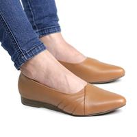 Gambar Sepatu Wanita Flat Formal Kulit Asli Geovani Chiara Karamel - Karamel, 36 dari geovani_NEW Kab. Bandung 2 Tokopedia