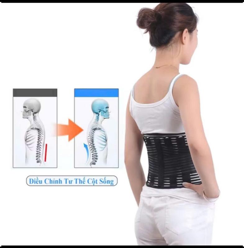 Đai Lưng Cột Sống thoát vị đĩa đệm ADM Loại Thoáng Khí - Cải Thiện Thoái Hóa, Thoát Vị NAM & NỮ [ ĐAI TRÒN ] 1