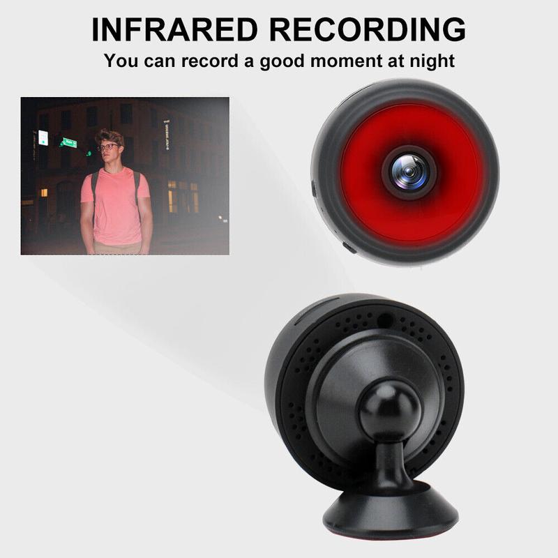 1080P HD WiFi Wireless Mini IP Camera Home Security Night Vision Cam CCTV DVR +32GB Adjustable Button 2