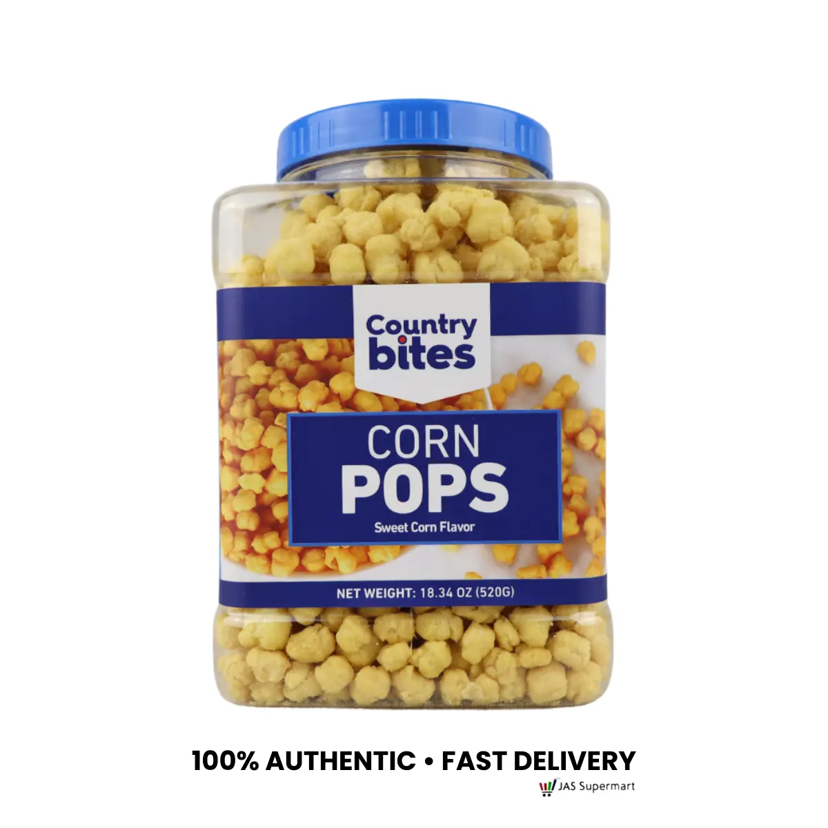 Country Bites Corn Pops 520g – Crunchy & Delicious Breakfast Cereal ...