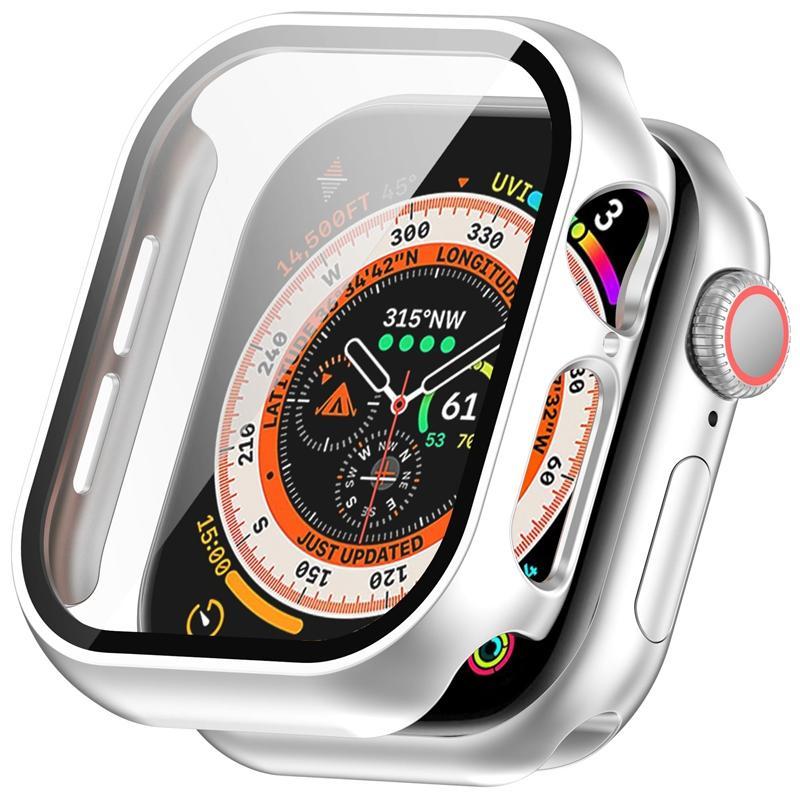 Product Introduction of 2-in-1 PC Watch Case with Screen Protector (No Watch), Shockproof Protective Case for Apple Watch Series 10 42mm 46mm, Smart Watch Accessories 3