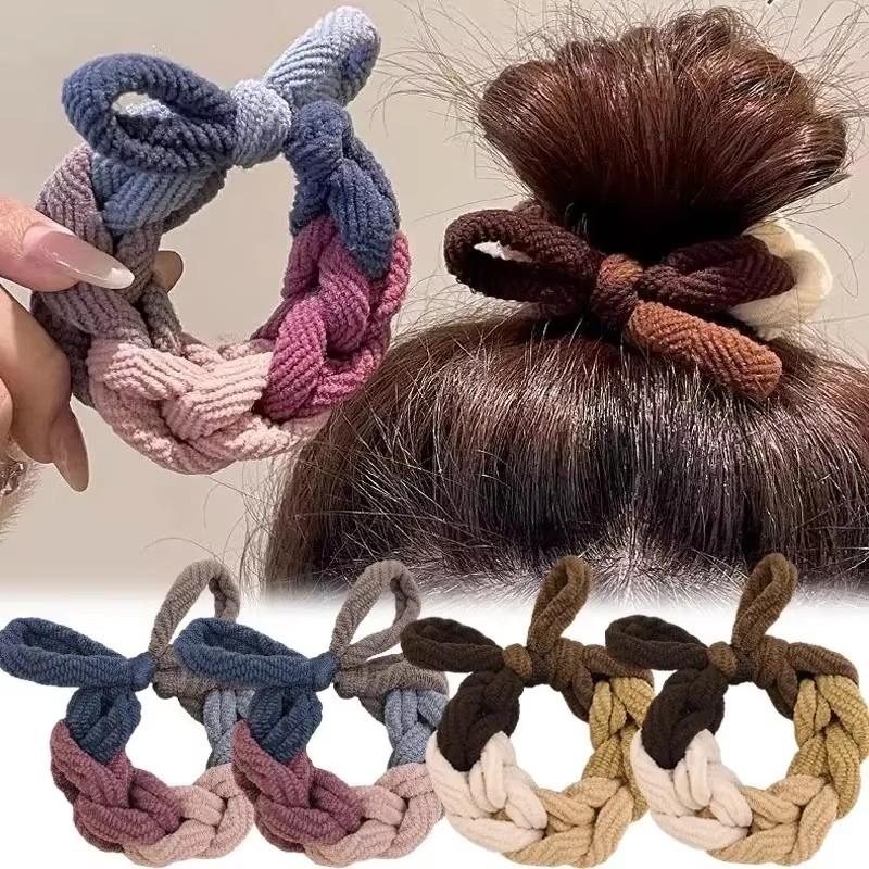Tali Rambut Anjal, Reka Bentuk Mudah, Ikatan Rambut, Scrunchie - TikTok ...