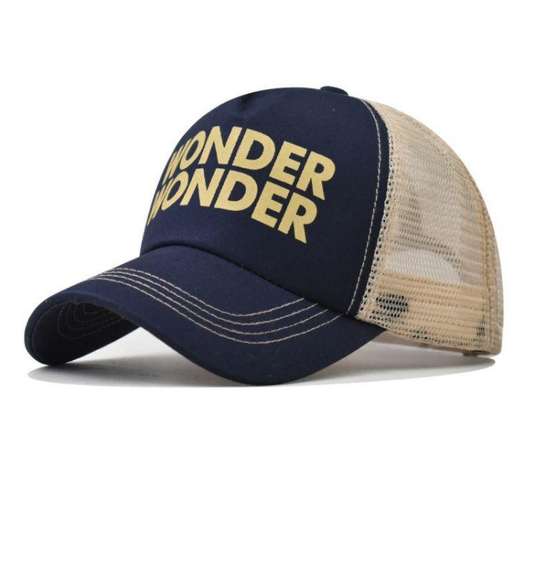 Product Introduction of Gear Cross-Border Letter Print Baseball Cap Spring Summer Breathable Fashion Mesh Cap Outdoor Sunshade Visor Cap 3