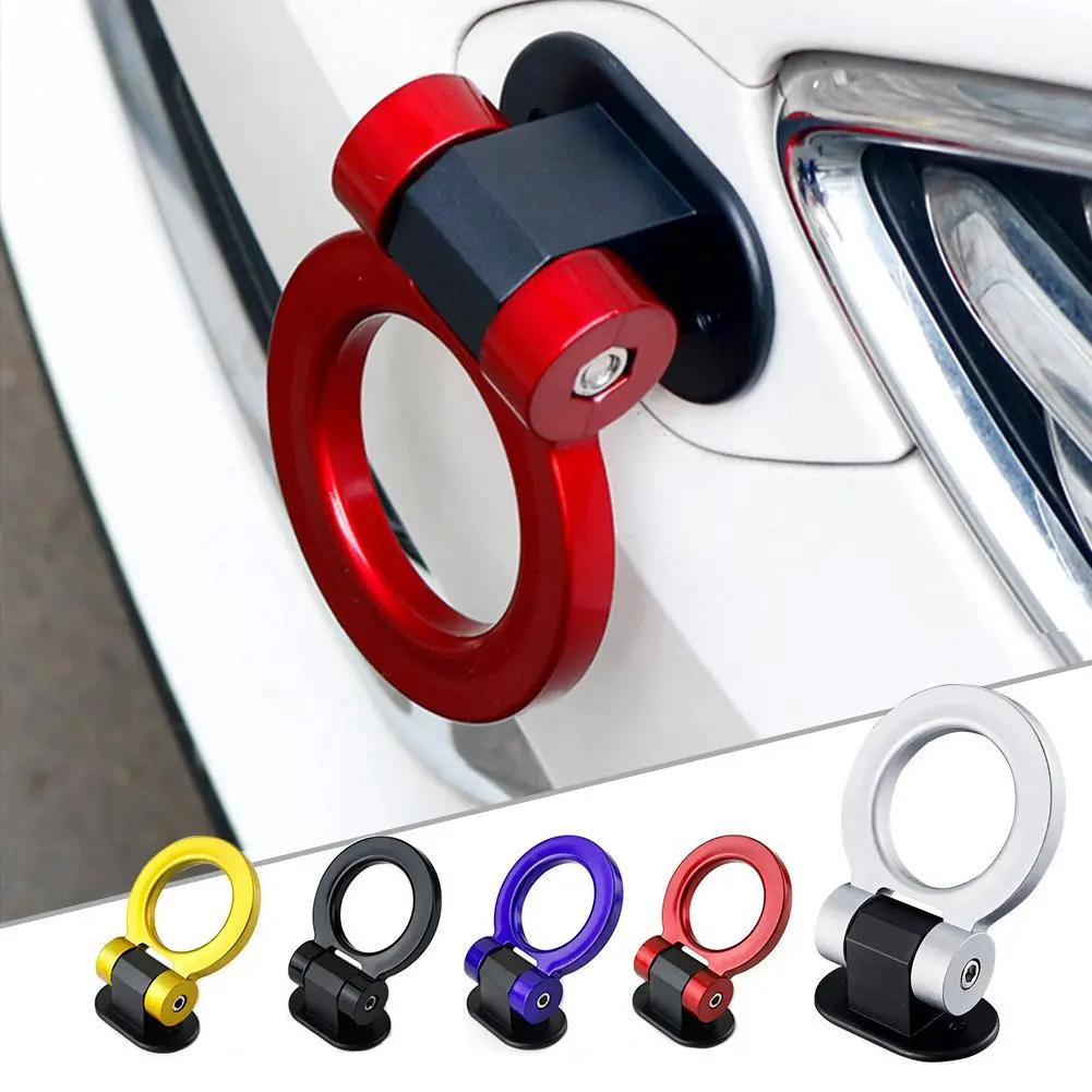 Universal ABS Bumper Car Sticker Adorn Car Simulation Tralier Tow Hook Kit car tow strap/tow ropes/Hook/Towing Bars #439466
