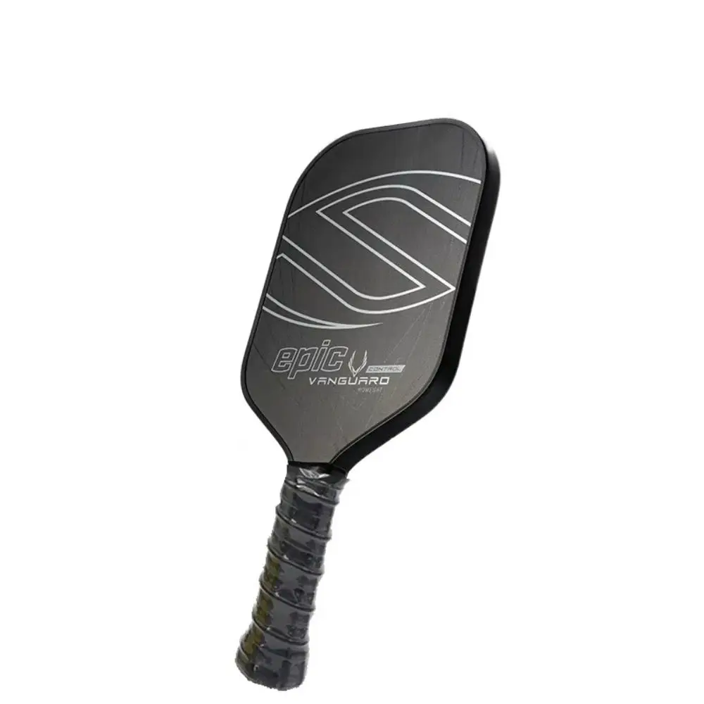 New Carbon Friction Surface T700 Carbon Fiber Pickleball Paddle 16MM Polymer Core Enhanced Power 12K Raw Carbon Fiber Pickleball Paddle Ergonomic Grip Super Spin Technology Pickleball Rackets