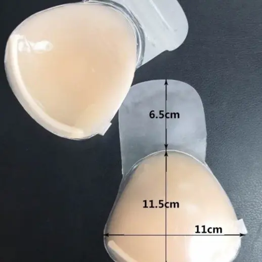Miếng Dán Nâng Nguc Silicone Cài Trước Dán Siêu Chắc Không Tuột YUKI STORE 0138 4