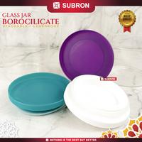 Gambar SUBRON Toples Jar Kaca Borosilicate Bulat Kue Makanan 400ml 750ml 1000ml Tutup Kedap Udara - 400ml RANDOM dari SUBRON KITCHENWARE Kab. Bandung 2 Tokopedia