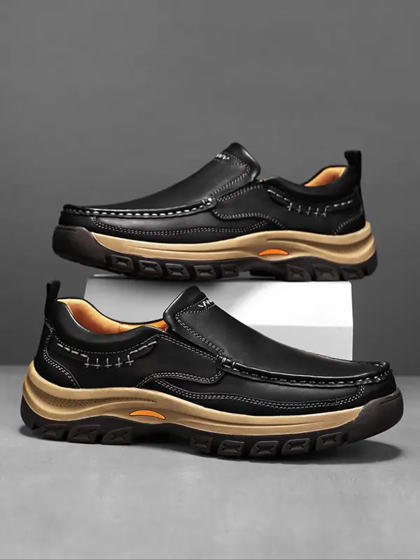 Men's Casual Patchwork Low Top Sneakers, Fashionable Breathable Comfortable Sports Shoes, Male All-match Round Toe Shoes for Daily Wear 2