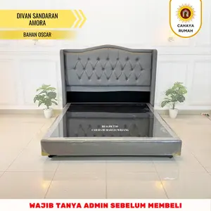 Cahaya Rumah Leuwiliang - Divan Sandaran Amora - Rangka Tempat Tidur - Produk Custom - Kepala Divan