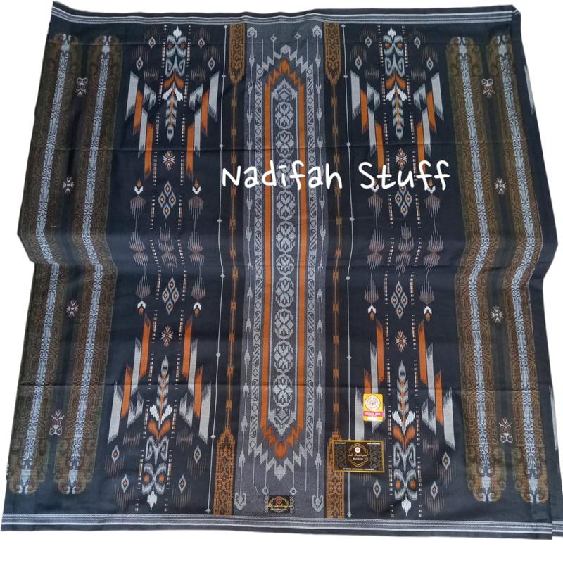 Al anbiyaa Black Series Sarung Pria Dewasa Motif BHS ARDAN Katun Nyaman 4