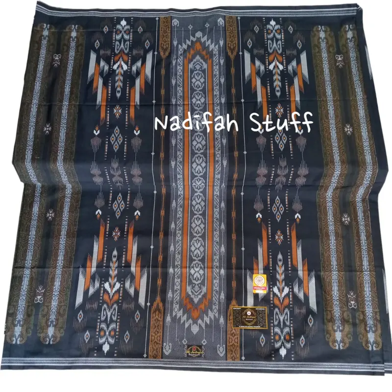 Al anbiyaa Black Series Sarung Pria Dewasa Motif BHS ARDAN Katun Nyaman 4